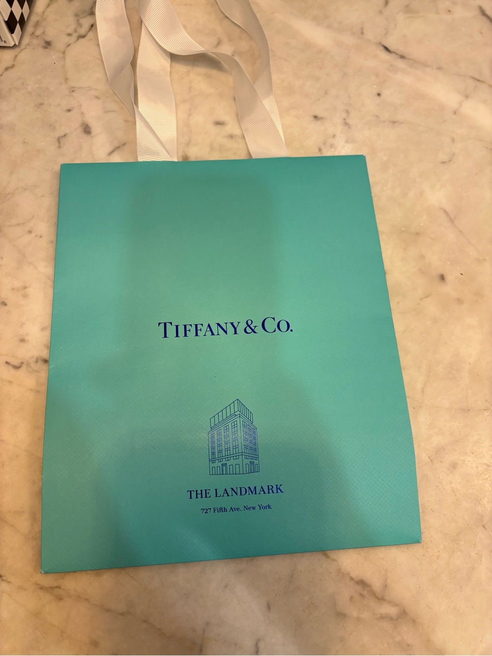 Tiffany & Co. Blue Landmark shopping bag